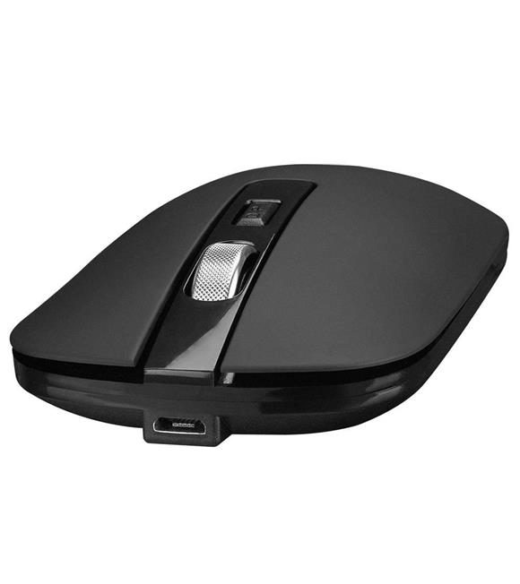 Everest SM-W71 1600 Dpı 2.4Ghz Siyah 4D Şarjlı Kablosuz Mouse_1