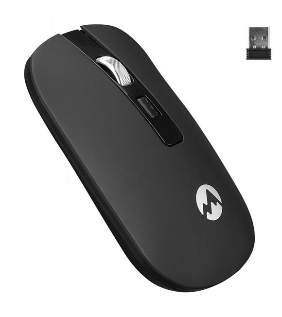 Everest SM-W71 1600 Dpı 2.4Ghz Siyah 4D Şarjlı Kablosuz Mouse