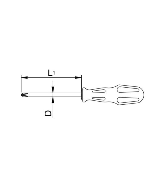 Vıp-tec Art Yıldız Tornavida PH2X125MM 6200-63_1