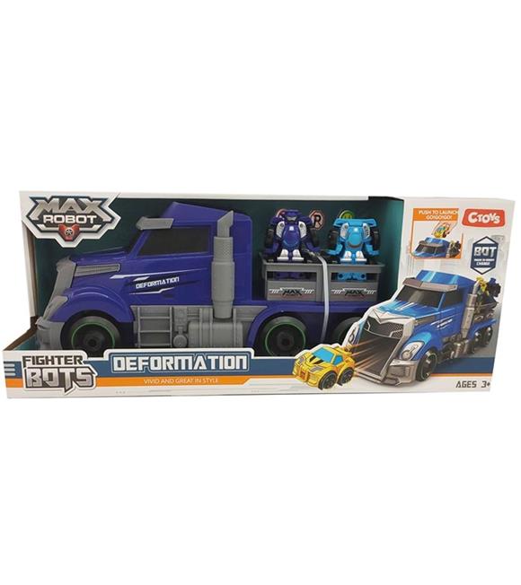 Ctoy Oyuncak Taşıyıcı Tır Ve Robota Dönüşebilen Mini Araçlar CTOY-L017-8