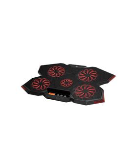 Frisby FNC-5255B GP5 Notebook Soğutucu & Stand (5xFan) LCD Kontrol Pane Metal Izgara 2 x USB Port