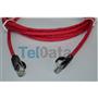 Teldata TLD-500K Cat6 5MT Kırmızı Utp Patch Kablo