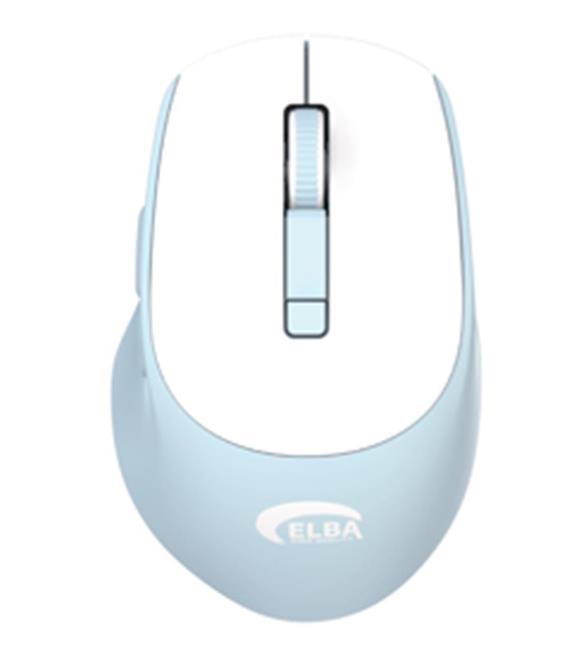 Elba B554 Mavi-Beyaz 6D 2.4Ghz Kablosuz Mouse