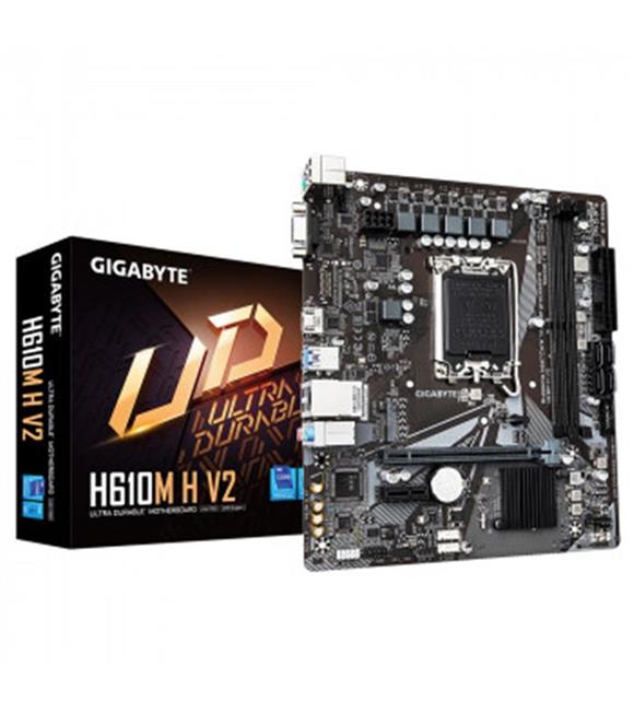 Gigabyte H610M H Ddr5 5600mhz Nvme Hdmi Vga 1700P Matx Anakart