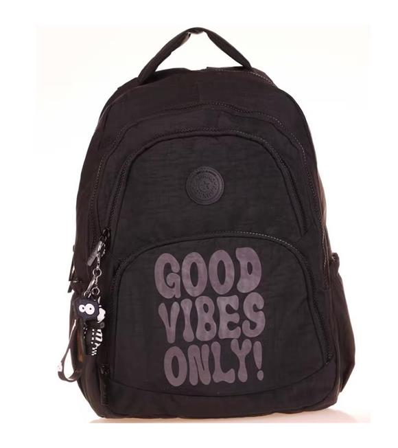 Kaukko Crazy Sırt Çantası Black K1677