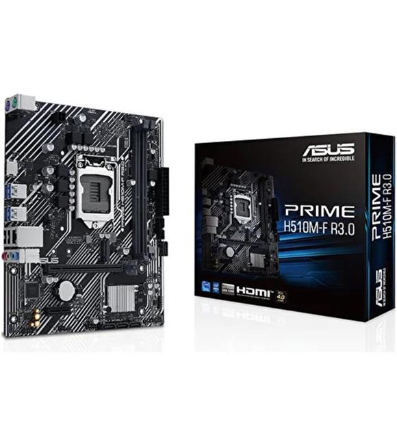 Asus Prıme H510M-F R3.0 Intel H470 LGA1200 Ddr4 3200 HDMI M2 Anakart