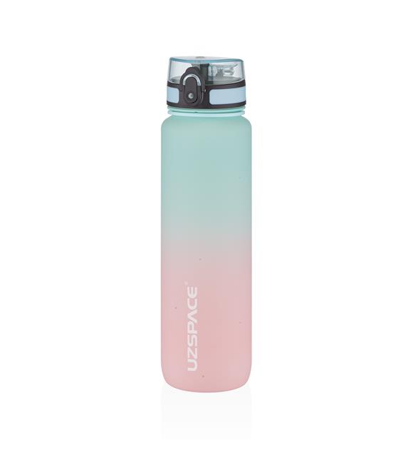 Vagonlife Uzspace 3038 1000ml Mint Yeşili-Pembe Tritan Matara