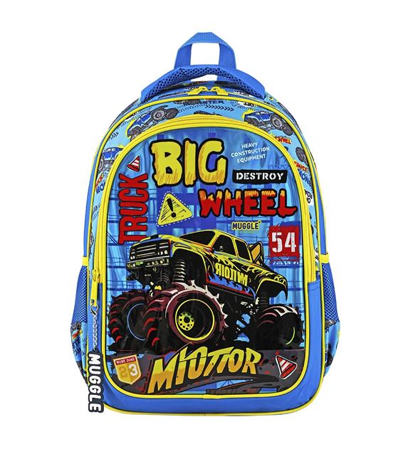 Muggle İlkokul Çantası Bıg Wheel Koleksiyonu Mu-9116