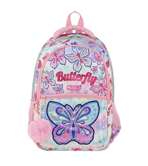 Muggle İlkokul Çantası Butterfly Koleksiyonu Mu-9036