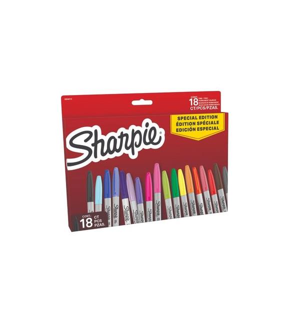 Sharpie Permanent Markör Fine 18 Li