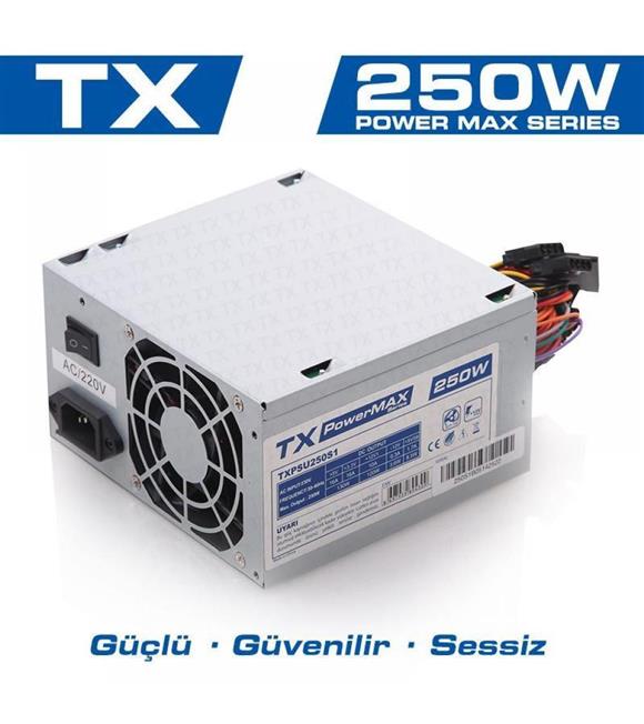 TX PowerMAX TXPSU300S1 300W 2xSATA, 2xIDE Bilgisayar Güç Kaynağı