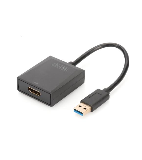 Digitus DA-70841 USB 3.0 HDMI  1xUSB 3.0USB-A erkekÇıkış 1xHDMI A (19-pin)dişi (Full HD,1080p)