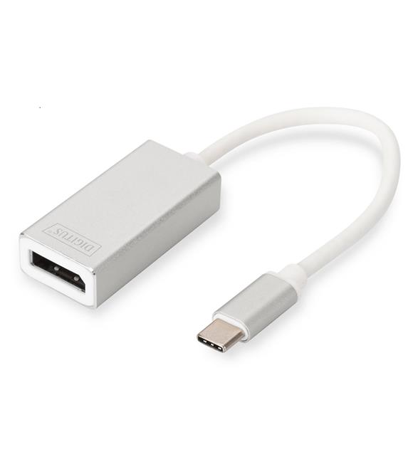 Digitus DA-70844 USB 3.0 (USB Tip C)  -  DisplayPort (DP) Grafik Adaptörü