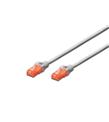 Digitus DK-1617-010 U-UTP CAT6 1 metre AWG 26-7 Cu LSZH Gri Renk Patch Kablo