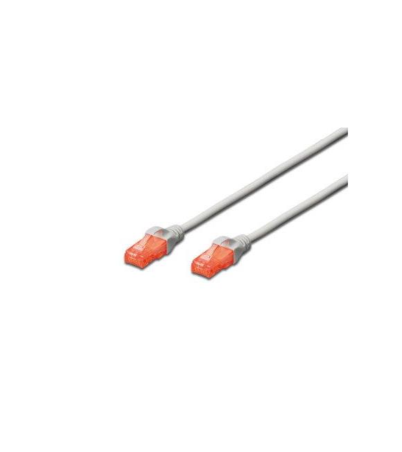 Digitus DK-1617-010 U-UTP CAT6 1 metre AWG 26-7 Cu LSZH Gri Renk Patch Kablo