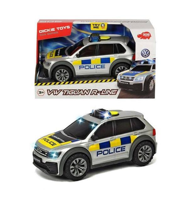 Simba Dickie  Vw Tiguan R-Line 25 Cm 1:18 203714013038 Işıklı ve Sesli VW Tiguan R-Line Polis Araba)