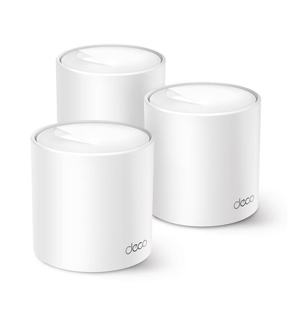 Tp-Link DECO X10 3Lü Wi-Fi 6 AX1500 Tüm Evi Kapsayan Mesh Wifi Sistemi