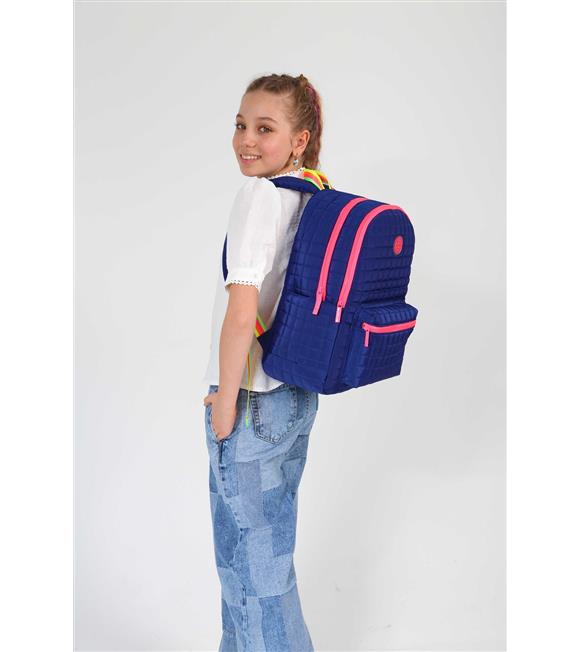 Kaukko Quılted Sırt Çantası (navy Blue) K1773