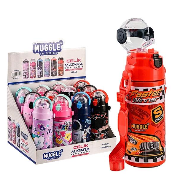 Muggle Mt-2635 550ml Çelik Matara