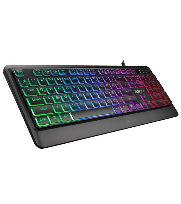 Everest KB-R59 FORZA Siyah Usb Rainbow Backlight klavye