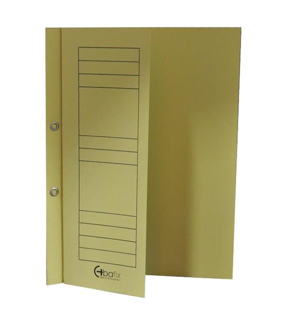 Bafix Yarım Kapak Dosya Karton Sarı