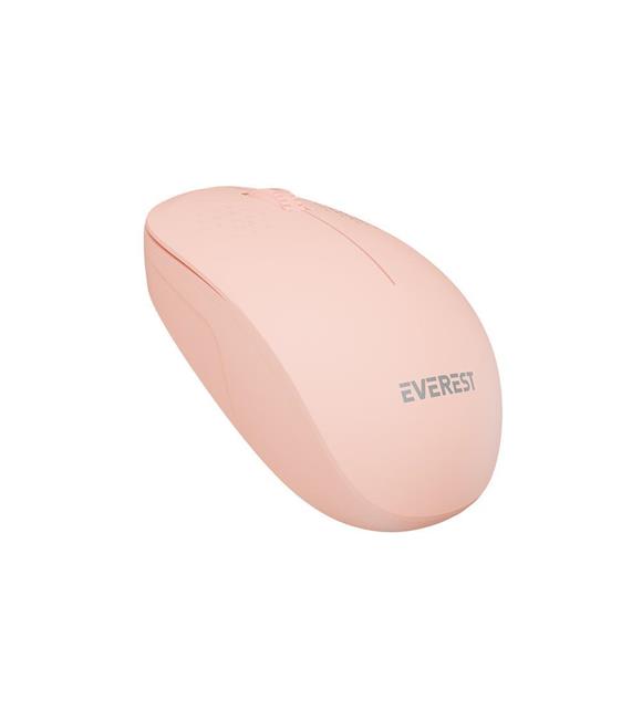 Everest SMW-88 Usb Pembe 2.4Ghz Kablosuz Mouse