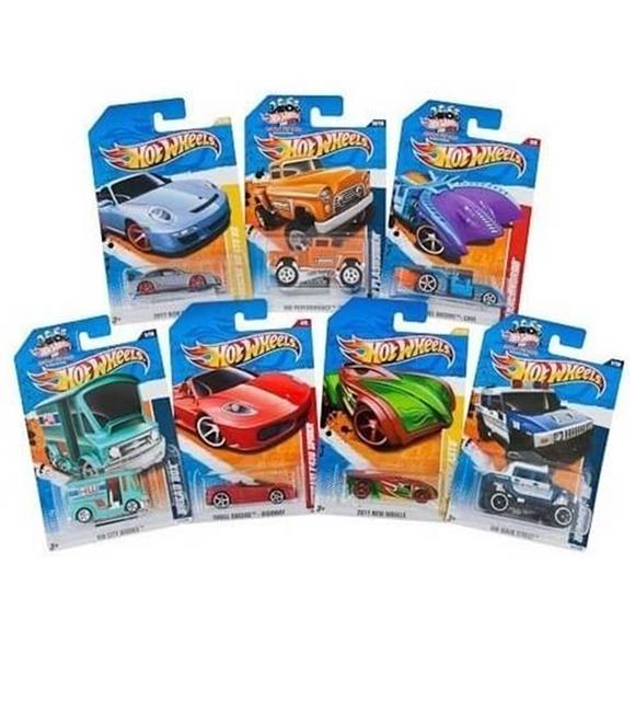 Hot Wheels Cars Tekli Arabalar 72 Li MTL-5785