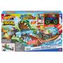 Hot Wheels Monster Trucks Renk Değiştiren Araçlar Timsahdan Kaçış Oyun Seti