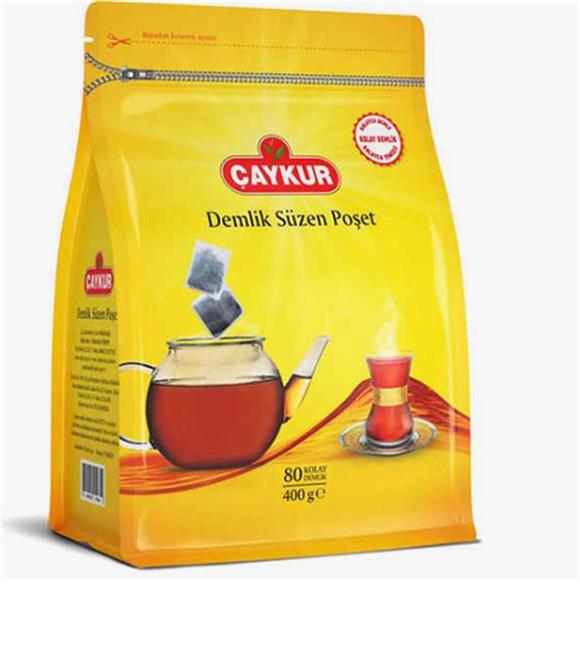 Çaykur Altın Süzen 400gr 80adet Demlik Poşet Çay