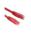 Vcom NP611B-R-10.0 Cat6 10.0MT Kırmızı Utp Patch Kablo