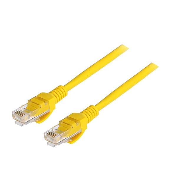Teldata TLD-1000YS Cat6 10MT Sarı Utp Patch Kablo