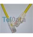 Teldata TLD-2000YS Cat6 20MT Sarı Utp Patch Kablo