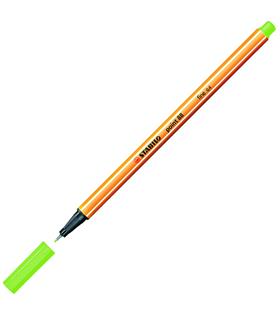 Stabilo Keçe Uçlu İnce Kalem 88 Point 0.4 MM Fosforlu Yeşil 88/033