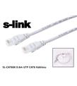 S-link SL-CAT606 cat6 0.60mt Gri Utp Patch Kablo