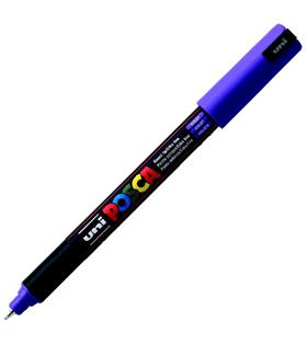 Uni-Ball Markör Posca 0.7 MM Su Bazlı Poster Mor PC-1MR