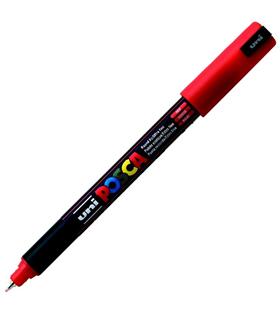 Uni-Ball Markör Posca 0.7 MM Su Bazlı Poster Kırmızı N PC-1MR