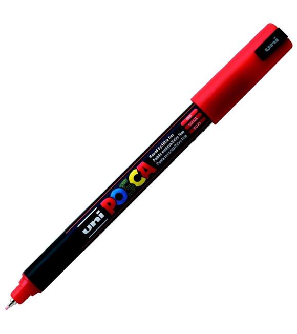 Uni-Ball Markör Posca 0.7 MM Su Bazlı Poster Kırmızı N PC-1MR