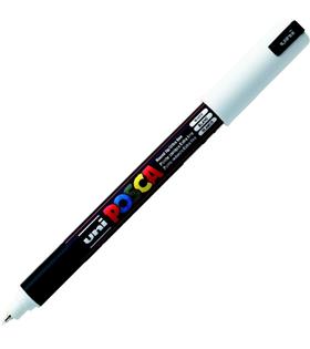 Uni-Ball Markör Posca 0.7 MM Su Bazlı Poster Beyaz N PC-1MR
