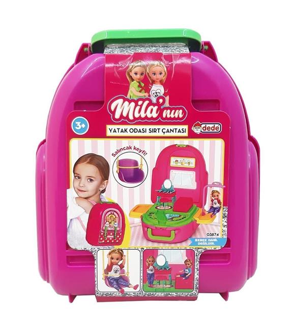 Dede Oyuncak Milan In Yatak Odası Sırt Çantası 03874