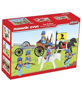 Pilsan Oyuncak Mini Mekanik Serisi: 2 Top Arabası 04004