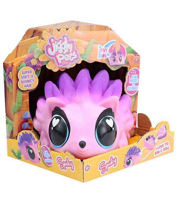 Jiggly Pets Sesli Pembe Kirpi JGG02100