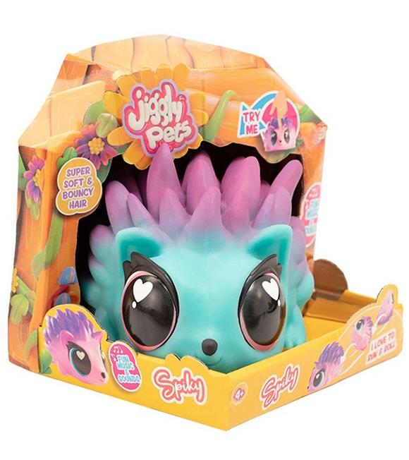 Jiggly Pets Sesli Mavi Kirpi JGG02200