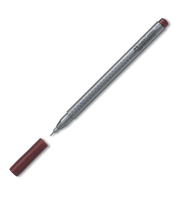 Faber-Castell Finepen 0.4 MM Kahve 15 16 87