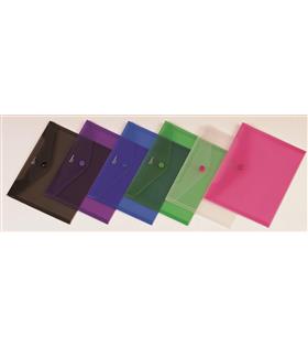 Comix çıtçıtlı dosya a5 şeffaf A1854