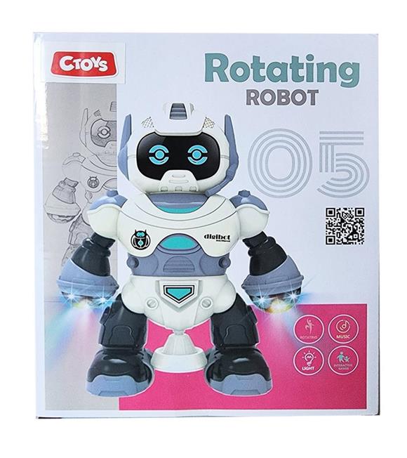 Ctoy Oyuncak Işıklı Ve Sesli Dans Eden Robot