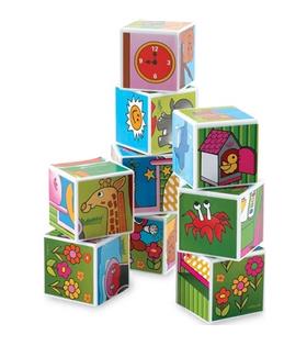 Dede Oyuncak Resimli Küpler Dokuzlu 02034