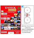 Tanex Cd Etiketi Laser-Copy-Inkjet 100 YP 116x41 MM TW-2116