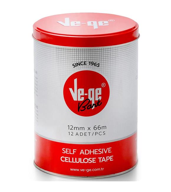 Vege Selefon Bant Teneke 12x66