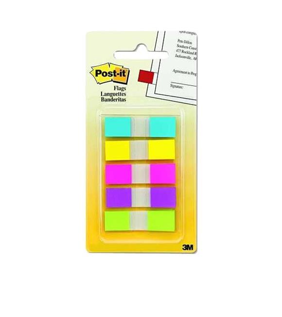 Post-it İndeks 20 YP 12x44 5 Renk 683-5 KP