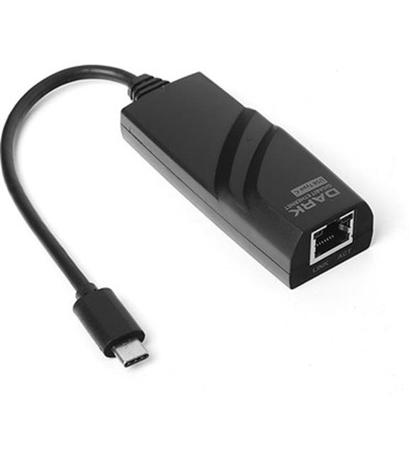 Dark DK-AC-U31XGLAN USB3.1 Type-C - 10-100-1000 Gigabit LAN Ethernet Ağ Dönüştürücü